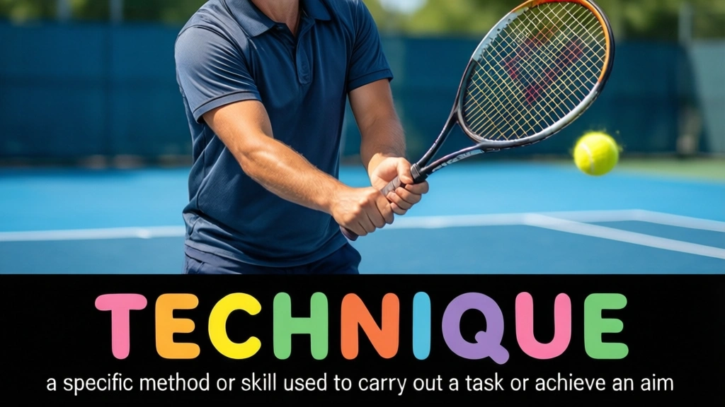 English Illustration for technique